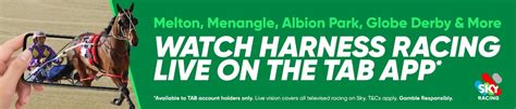 live odds harness racing.